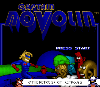 Game screenshot of Captain Novolin