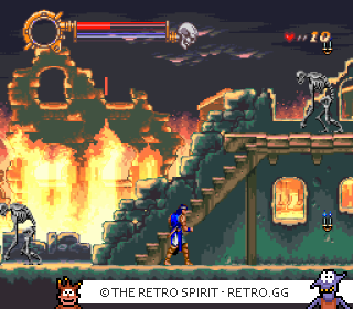 Game screenshot of Castlevania: Dracula X