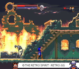 Game screenshot of Castlevania: Dracula X