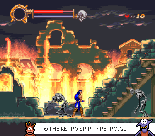 Game screenshot of Castlevania: Dracula X