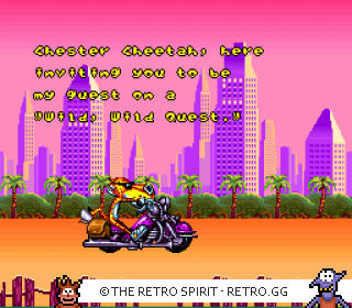 Game screenshot of Chester Cheetah: Wild Wild Quest