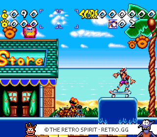 Game screenshot of Chester Cheetah: Wild Wild Quest