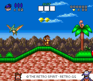 Game screenshot of Congo's Caper