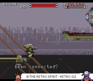 Game screenshot of Cybernator