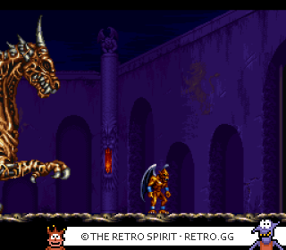 Game screenshot of Demon's Crest