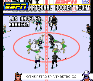 Game screenshot of ESPN National Hockey Night