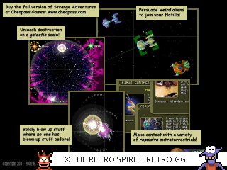 Game screenshot of Strange Adventures in Infinite Space