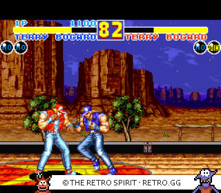 Game screenshot of Fatal Fury 2