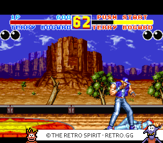 Game screenshot of Fatal Fury 2