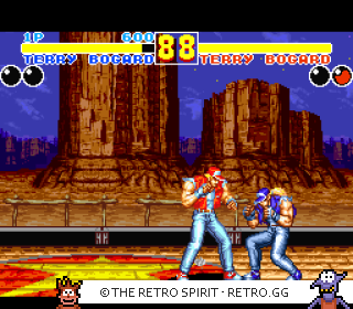 Game screenshot of Fatal Fury 2