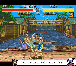 Game screenshot of Fighter's History