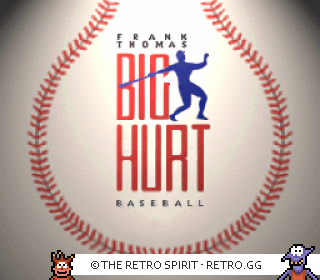 Game screenshot of Frank Thomas' Big Hurt Baseball