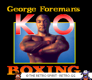 Game screenshot of George Foreman's KO Boxing