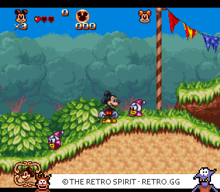 Game screenshot of The Great Circus Mystery Starring Mickey & Minnie