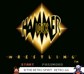 Game screenshot of HammerLock Wrestling