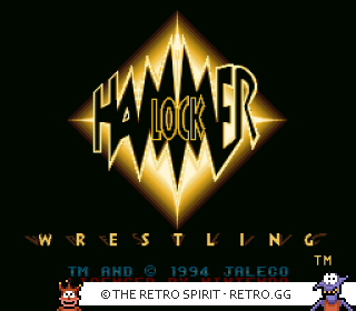 Game screenshot of HammerLock Wrestling