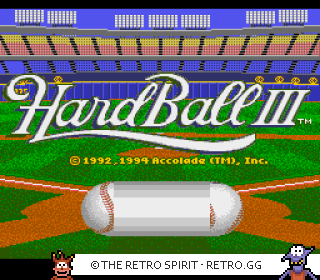 Game screenshot of HardBall III