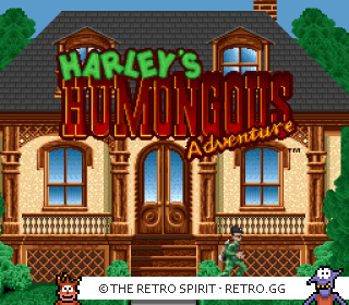 Game screenshot of Harley's Humongous Adventure