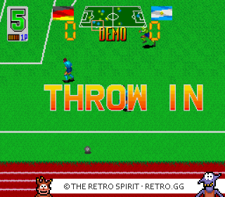 Game screenshot of Hat Trick Hero 2