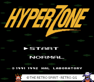 Game screenshot of HyperZone