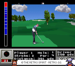 Game screenshot of Jack Nicklaus Golf