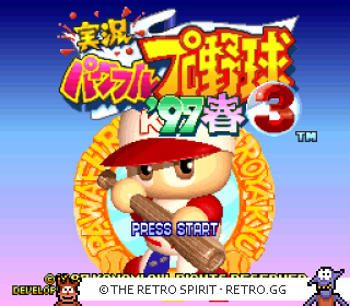 Game screenshot of Jikkyou Powerful Pro Yakyuu 3 '97 Haru