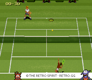 Game screenshot of Jimmy Connors Pro Tennis Tour