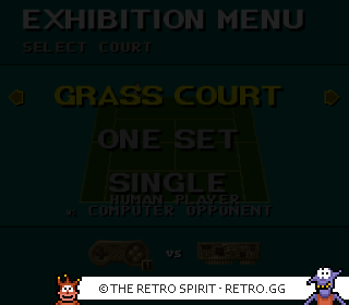 Game screenshot of Jimmy Connors Pro Tennis Tour