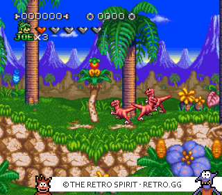 Game screenshot of Joe & Mac 2: Lost in the Tropics