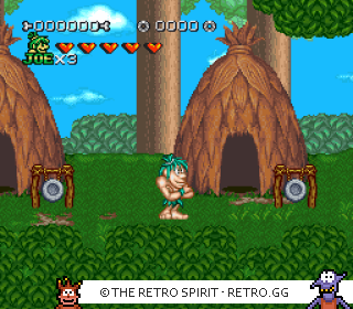 Game screenshot of Joe & Mac 2: Lost in the Tropics