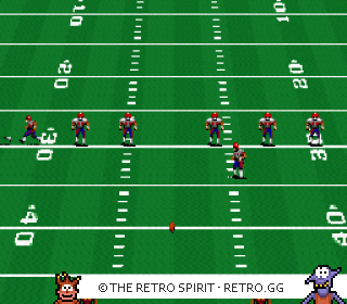 Game screenshot of John Madden Football '93