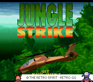 Game screenshot of Jungle Strike