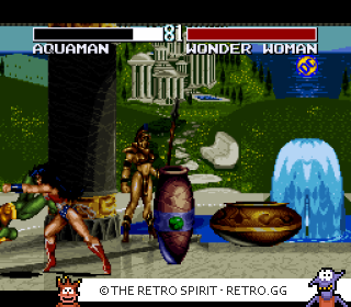 Game screenshot of Justice League Task Force