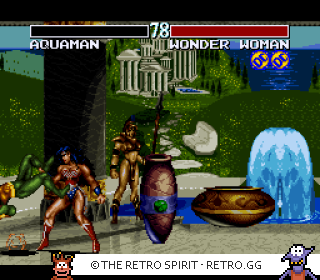 Game screenshot of Justice League Task Force