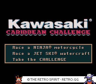 Game screenshot of Kawasaki Caribbean Challenge