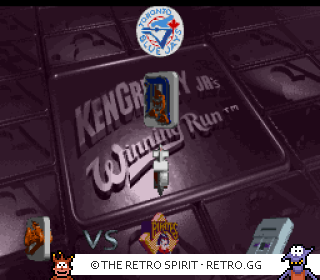 Game screenshot of Ken Griffey Jr.'s Winning Run