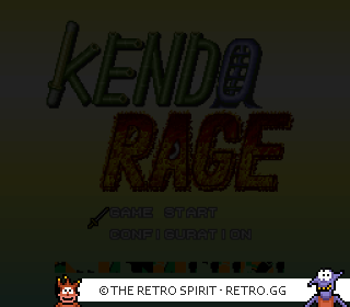 Game screenshot of Kendo Rage