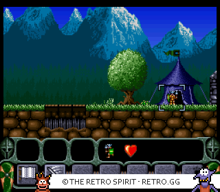 Game screenshot of King Arthur's World