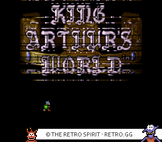 Game screenshot of King Arthur's World