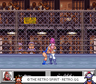 Game screenshot of Kinnikuman: Dirty Challenger