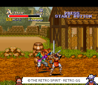 Game screenshot of Knights of the Round