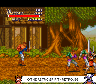 Game screenshot of Knights of the Round