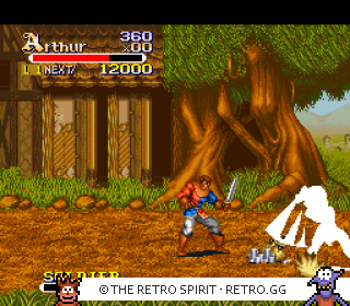 Game screenshot of Knights of the Round