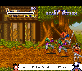 Game screenshot of Knights of the Round