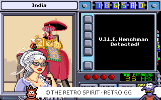 Game screenshot of Where in Time is Carmen Sandiego?