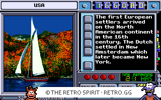 Game screenshot of Where in Time is Carmen Sandiego?