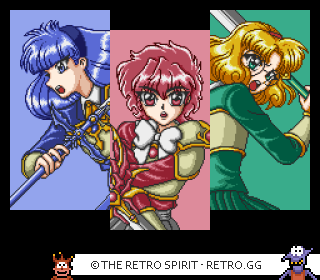 Game screenshot of Magic Knight Rayearth