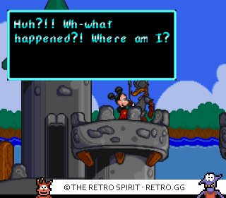 Game screenshot of Mickey's Ultimate Challenge