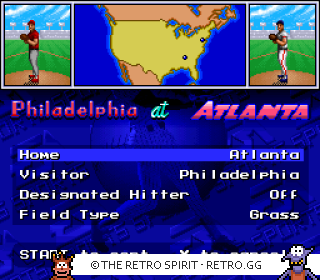 Game screenshot of MLBPA Baseball