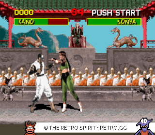 Game screenshot of Mortal Kombat